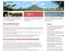 Tablet Screenshot of blog.breuls.org